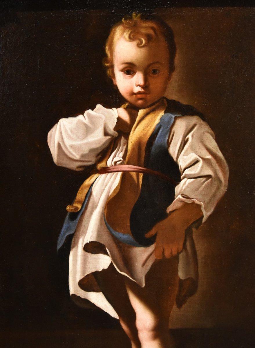 Bartolomeo Schedoni (modena 1578 – Parma 1615), Portrait Of A Child (alessandro Farnese?)-photo-4