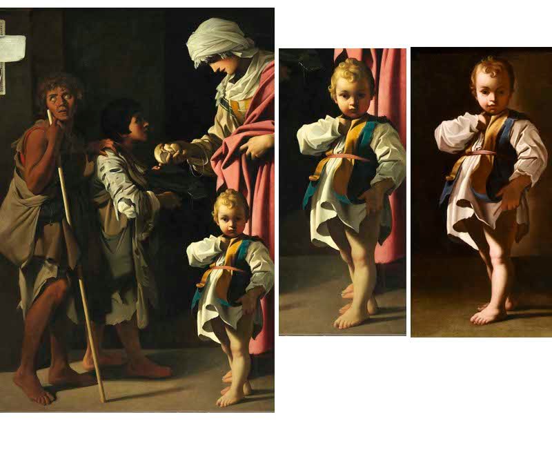 Bartolomeo Schedoni (modena 1578 – Parma 1615), Portrait Of A Child (alessandro Farnese?)-photo-8
