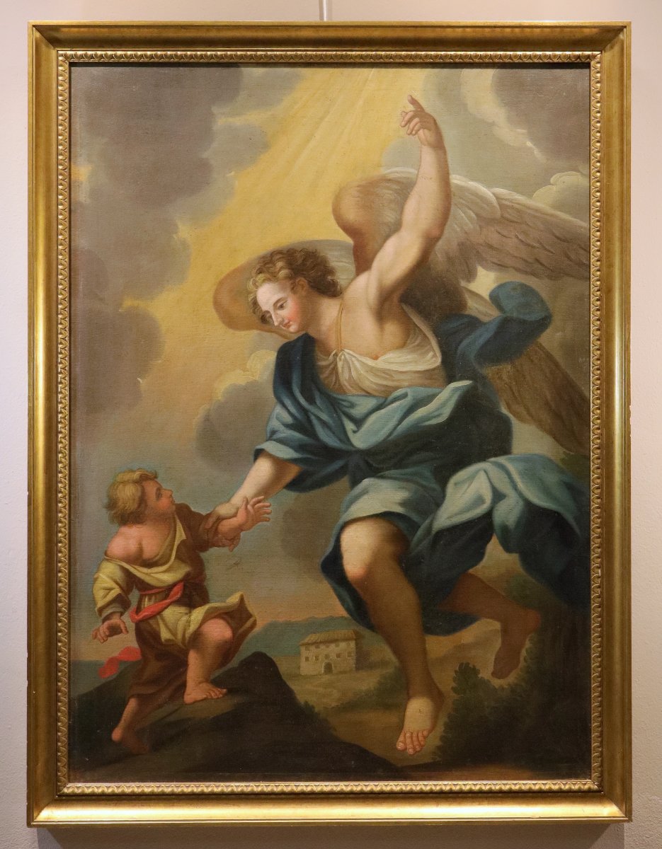 The Guardian Angel, Carlo Maratta (camerano 1625 – Rome 1713) School Of-photo-2