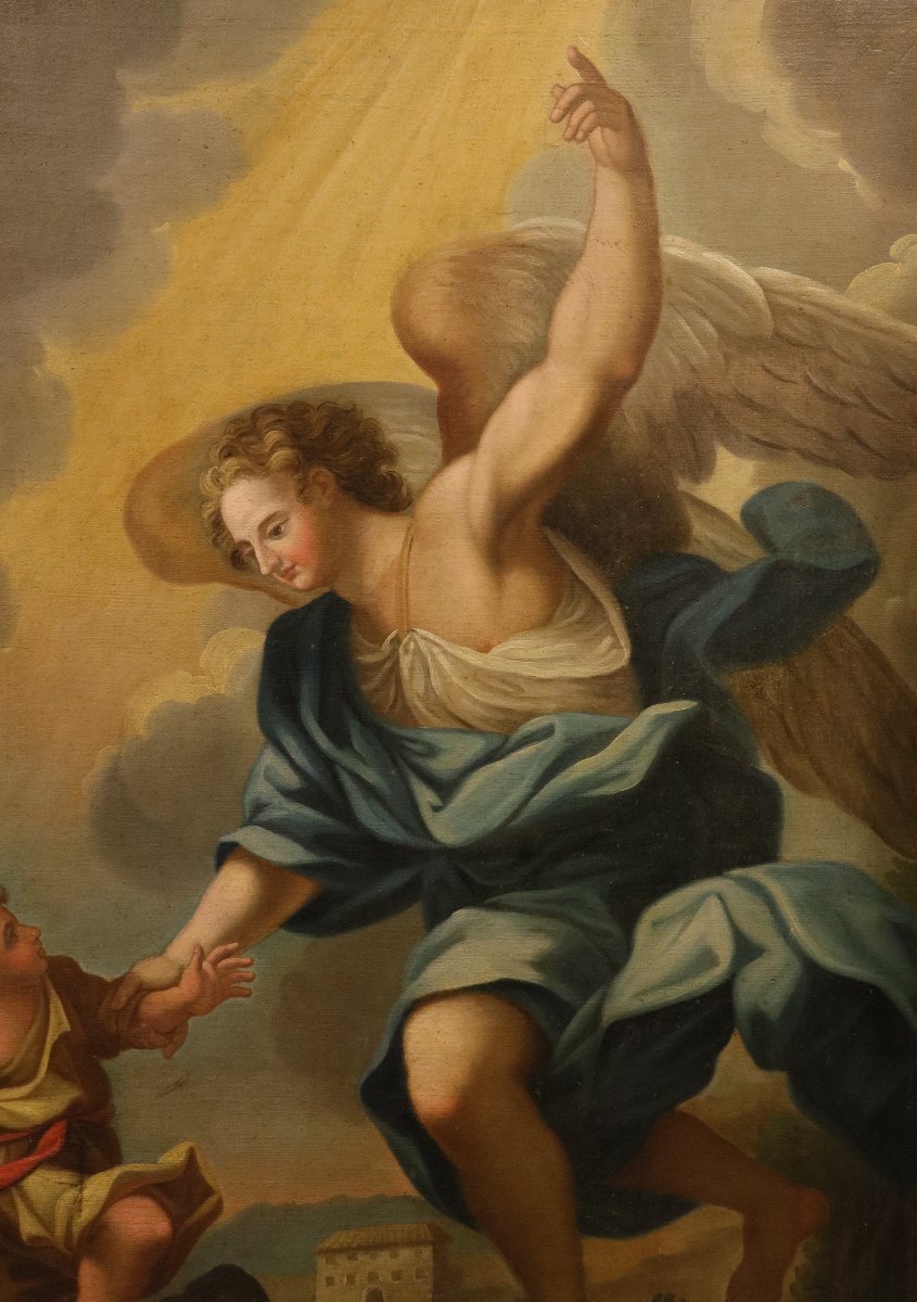 The Guardian Angel, Carlo Maratta (camerano 1625 – Rome 1713) School Of-photo-3