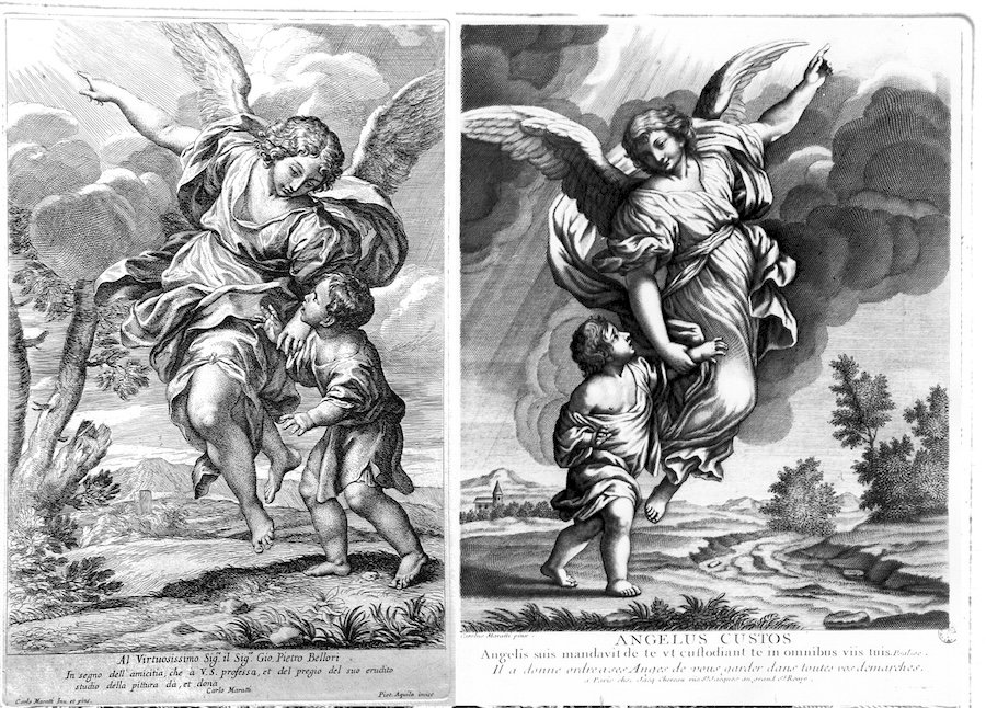 The Guardian Angel, Carlo Maratta (camerano 1625 – Rome 1713) School Of-photo-4