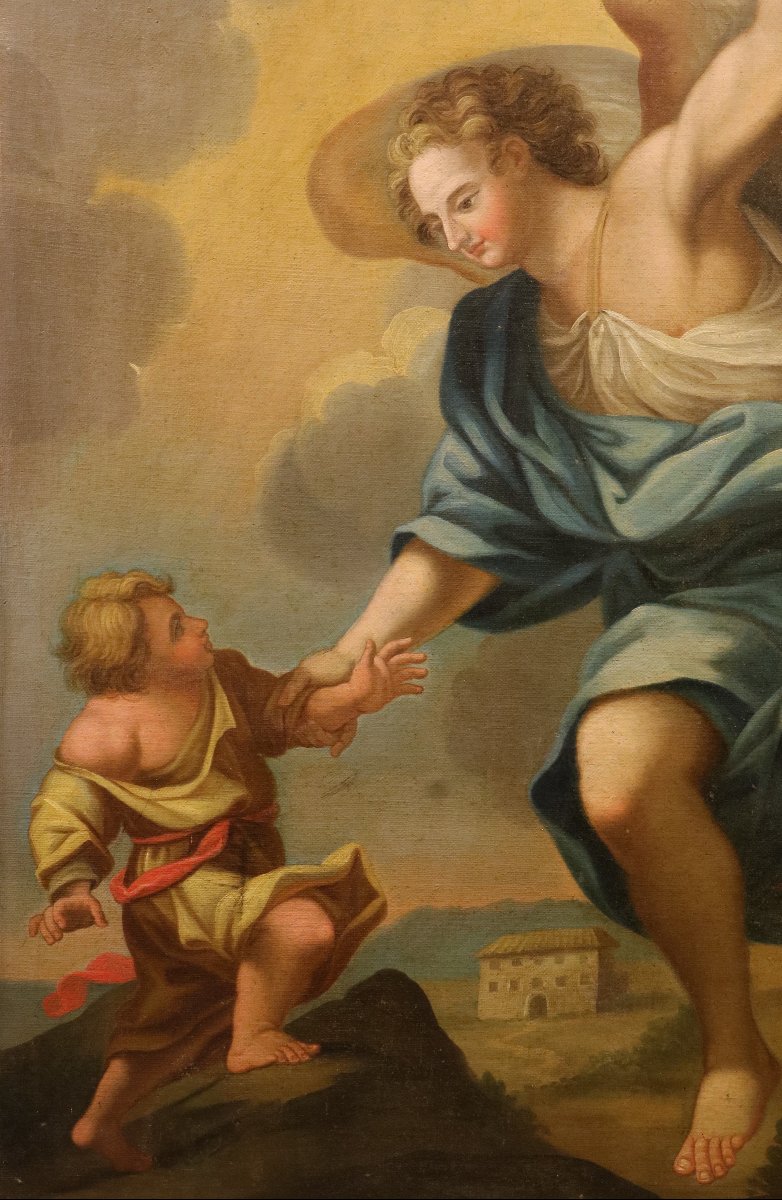 The Guardian Angel, Carlo Maratta (camerano 1625 – Rome 1713) School Of-photo-3