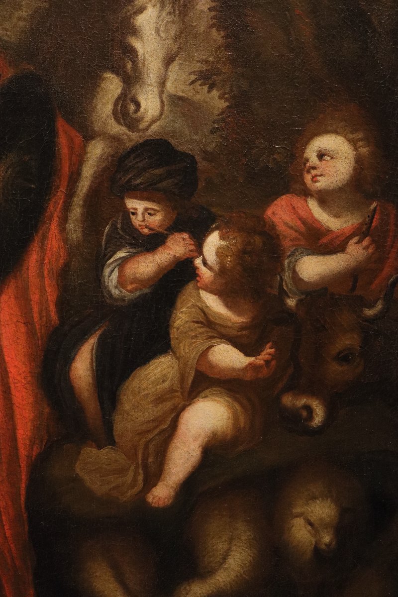  Erminia parmi les bergers , Stefano Magnasco (Gênes, 1635 – 1673) Atelier-photo-5
