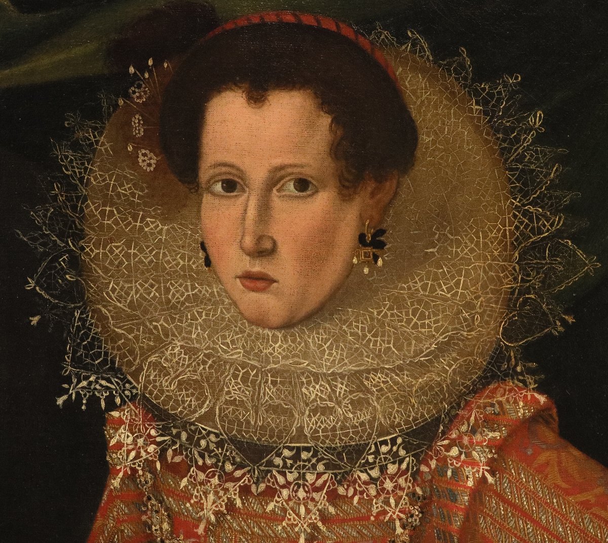Portrait Of A Noblewoman, Alonso Sánchez Coello (valencia, 1531 – Madrid, 1588) Workshop Of-photo-6