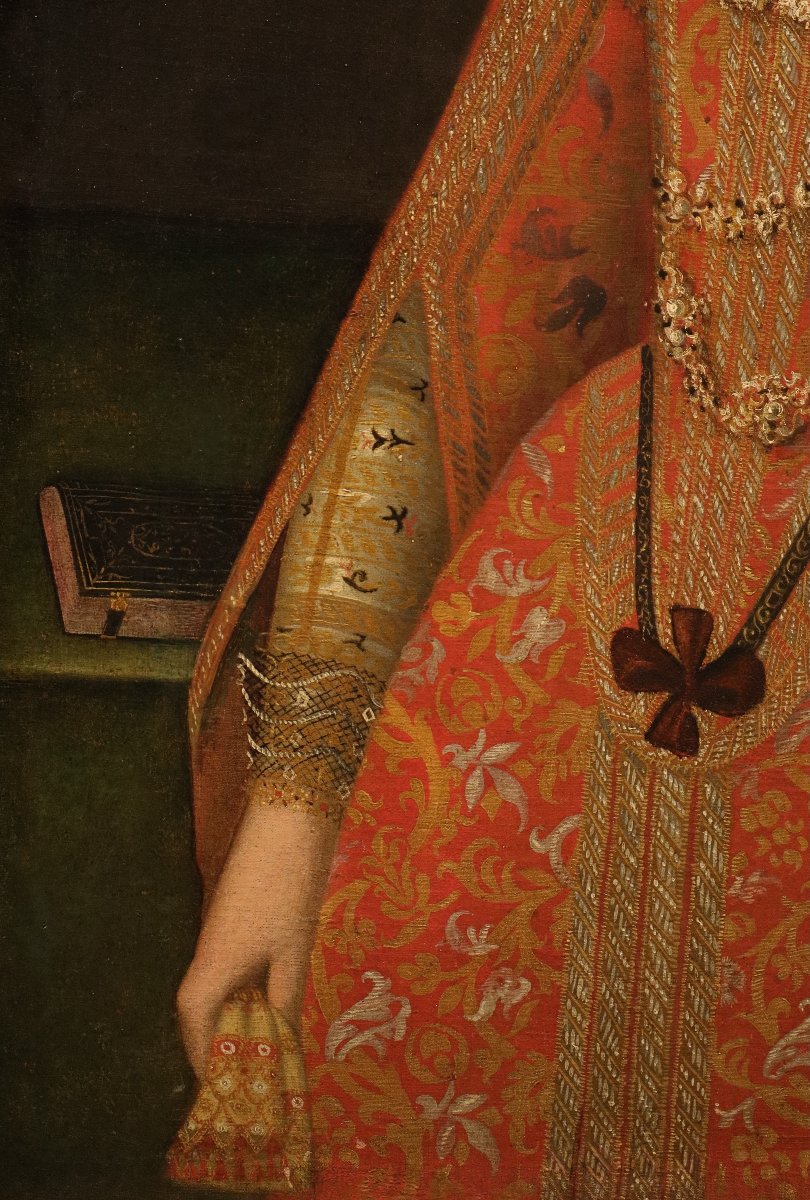 Portrait Of A Noblewoman, Alonso Sánchez Coello (valencia, 1531 – Madrid, 1588) Workshop Of-photo-7