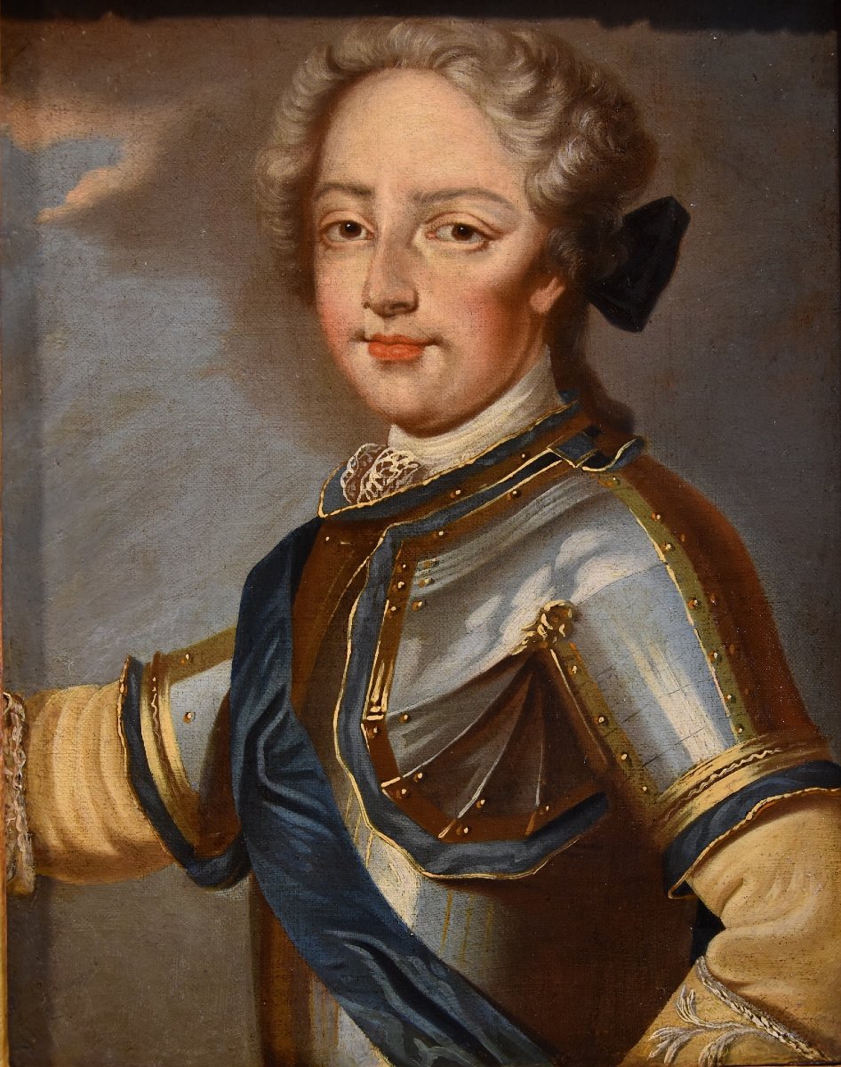 Le Roi Louis XV De France Avec La Reine Consort Maria Leszczyńska, Pierre Gobert (1662 -1744) -photo-3