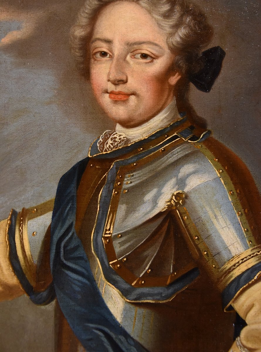 Le Roi Louis XV De France Avec La Reine Consort Maria Leszczyńska, Pierre Gobert (1662 -1744) -photo-4