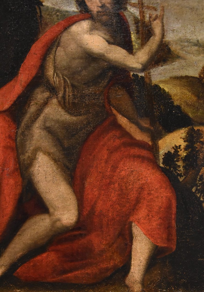 Saint Jean-Baptiste, Marcello Venusti (1510 - 1579) atelier/cercle -photo-2