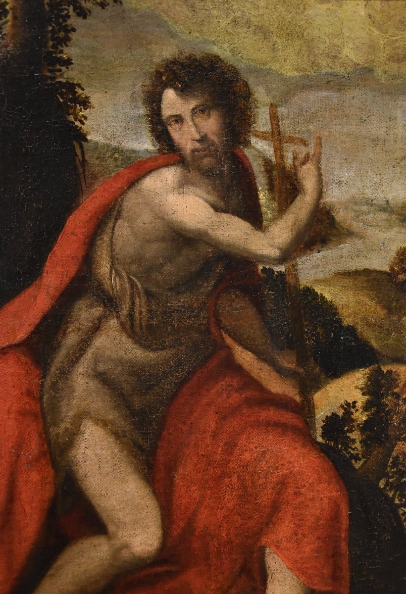 Saint Jean-Baptiste, Marcello Venusti (1510 - 1579) atelier/cercle -photo-3