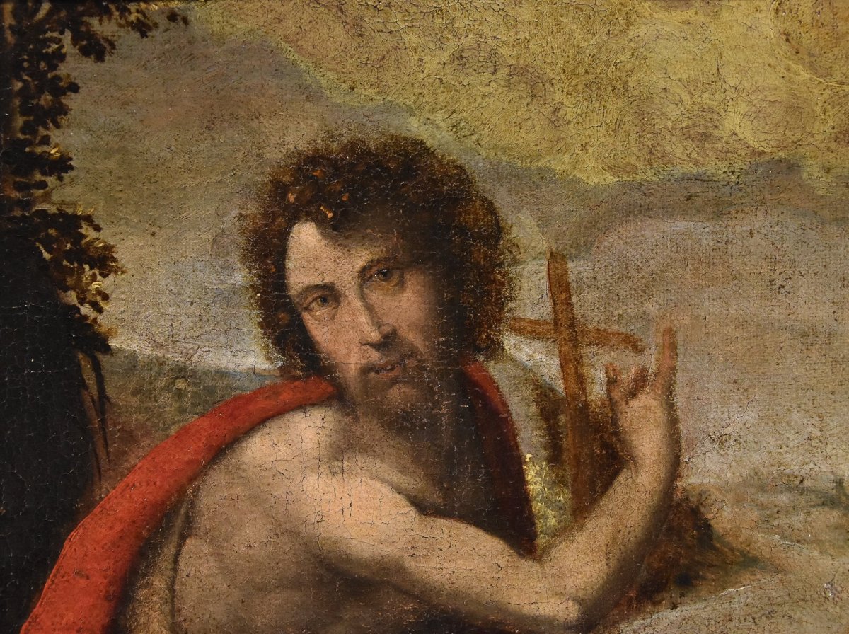 Saint Jean-Baptiste, Marcello Venusti (1510 - 1579) atelier/cercle -photo-2