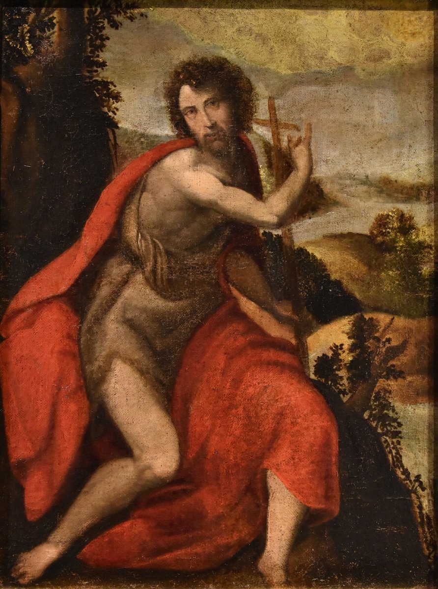 Saint Jean-Baptiste, Marcello Venusti (1510 - 1579) atelier/cercle 