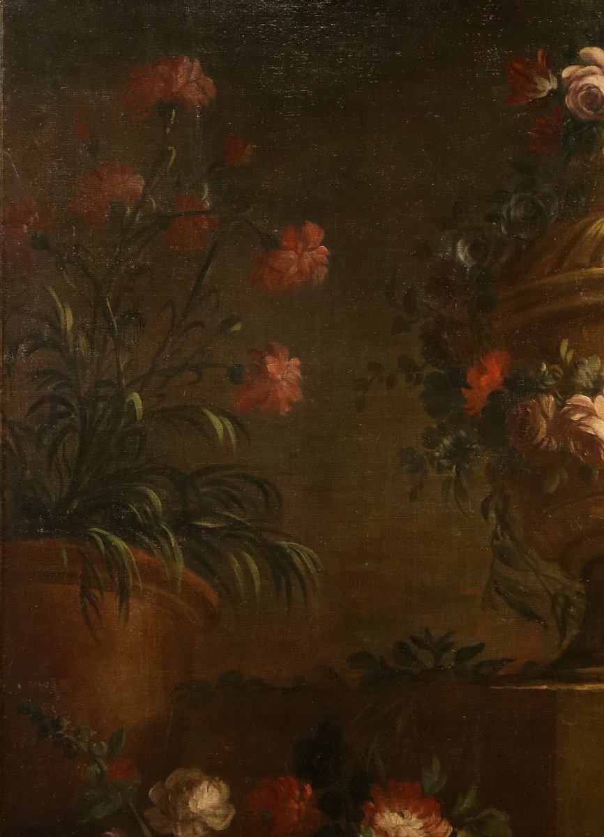 Pietro Francesco Gambone (turin 1682–1737), Floral Arrangement-photo-6