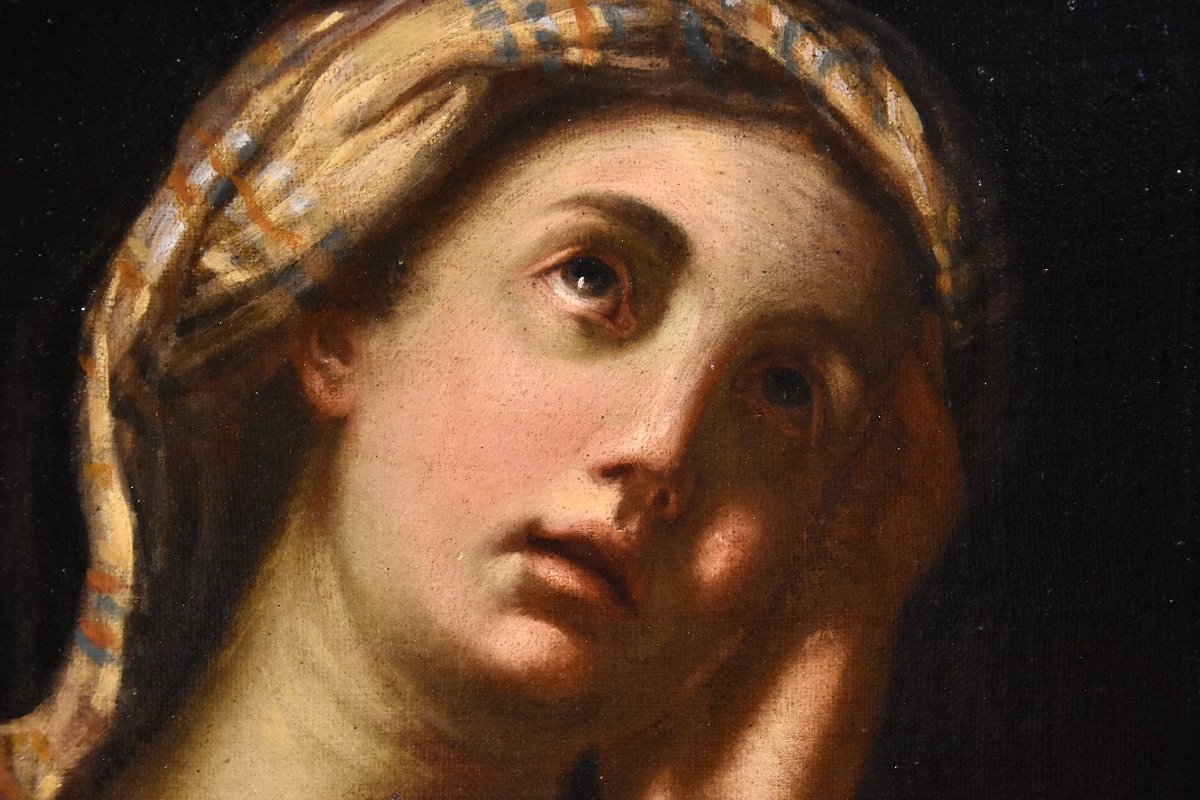 Portrait Of An Eritrean Sibyl By Giampietro Zanotti (paris 1674 – Bologna 1765)-photo-3