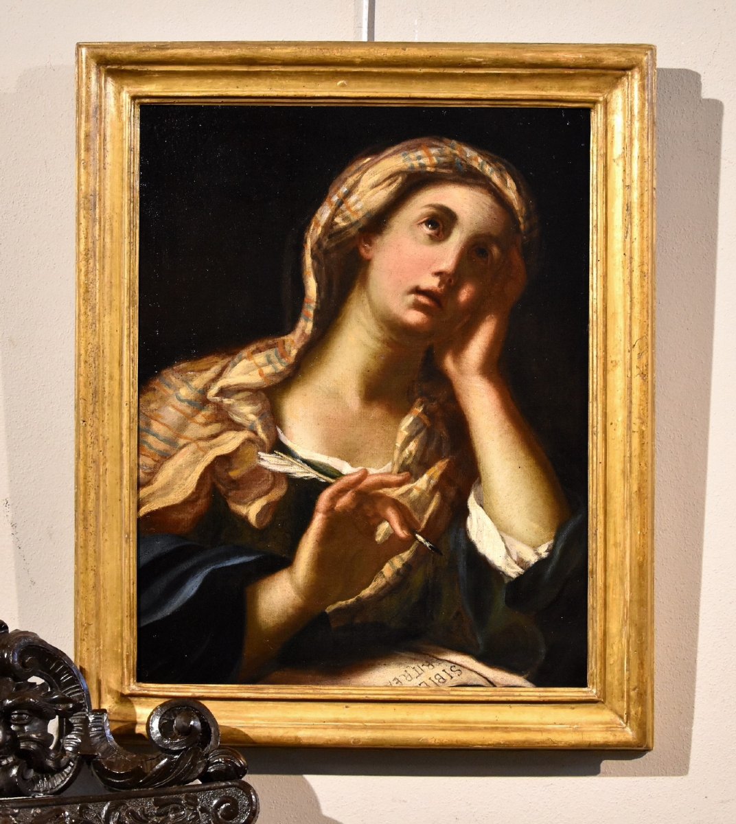 Portrait Of An Eritrean Sibyl By Giampietro Zanotti (paris 1674 – Bologna 1765)-photo-1