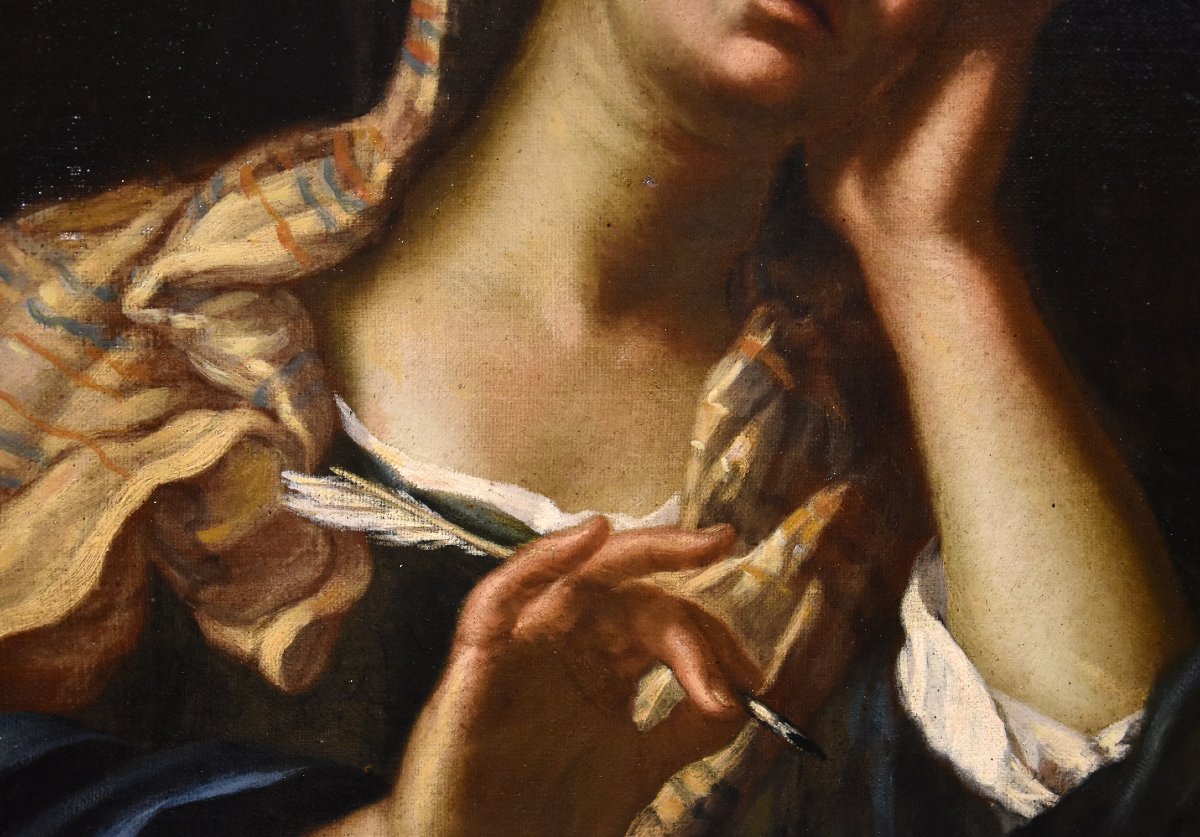 Portrait Of An Eritrean Sibyl By Giampietro Zanotti (paris 1674 – Bologna 1765)-photo-2