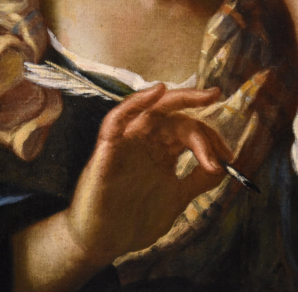 Portrait Of An Eritrean Sibyl By Giampietro Zanotti (paris 1674 – Bologna 1765)-photo-6
