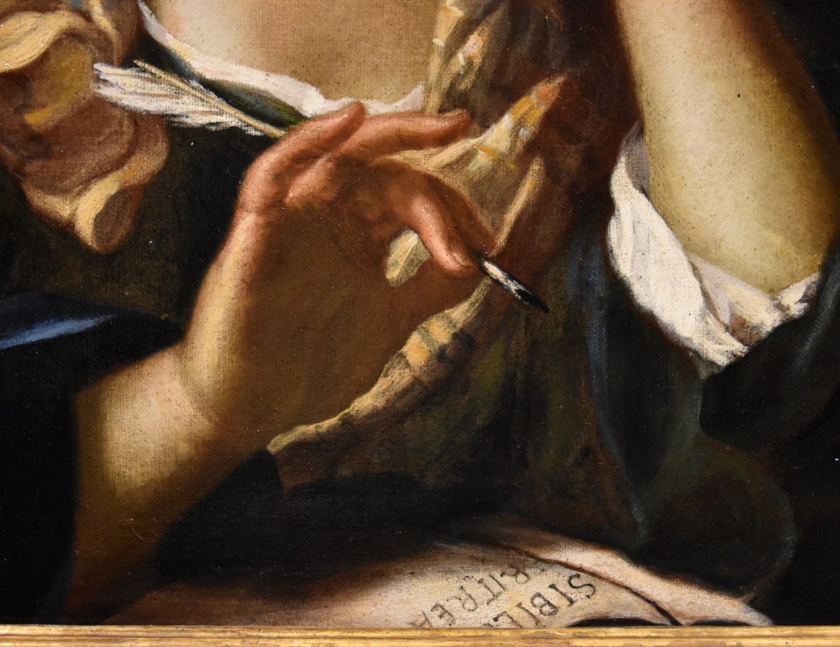 Portrait Of An Eritrean Sibyl By Giampietro Zanotti (paris 1674 – Bologna 1765)-photo-7