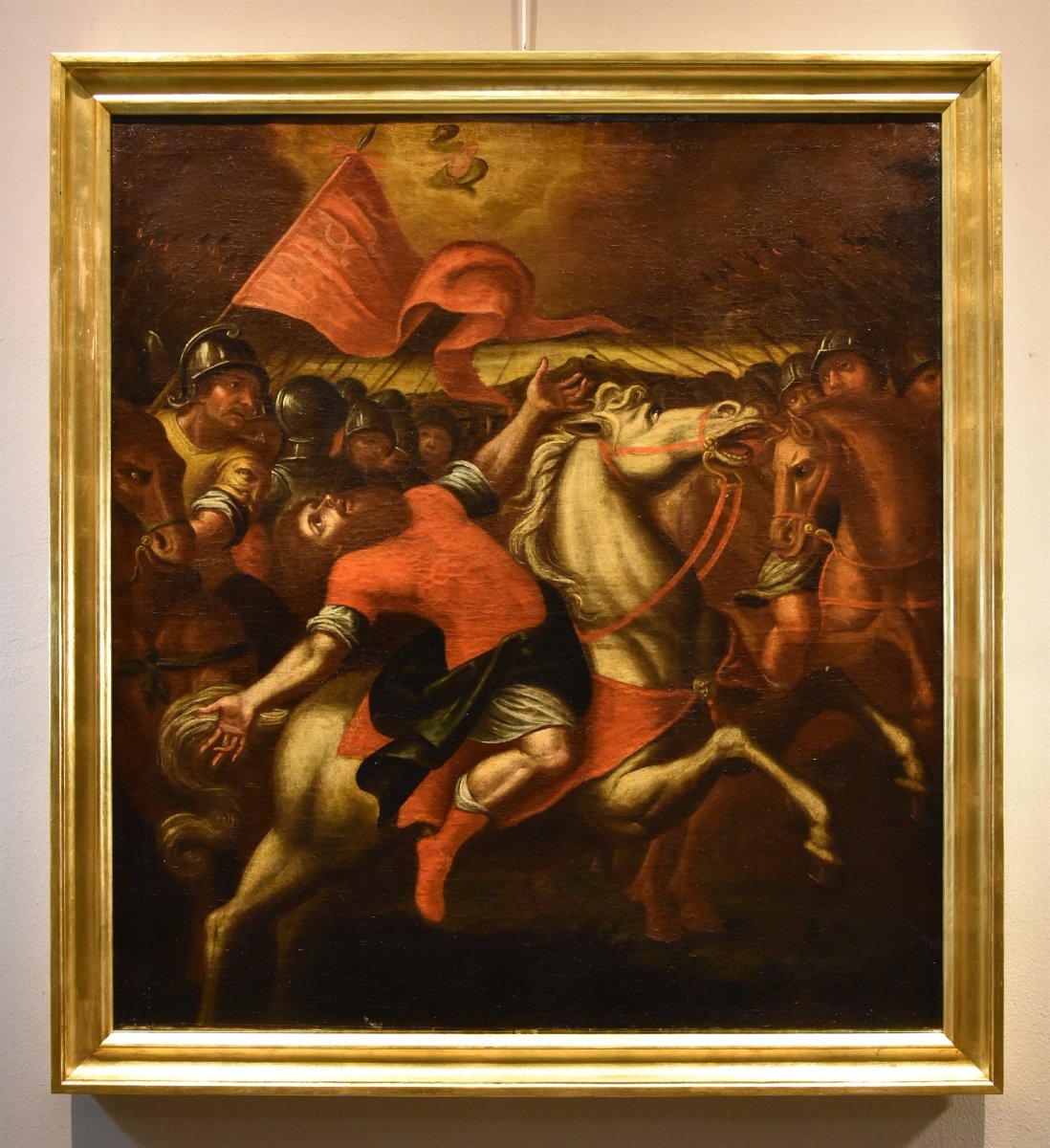 The Conversion Of Saint Paul On The Road To Damascus, Antonio Tempesta (florence 1555 – Rome 1630)-photo-2