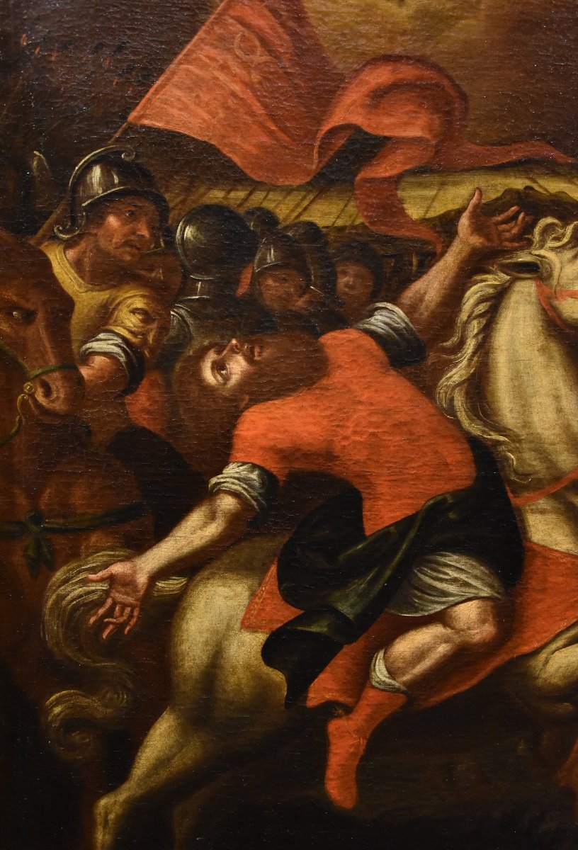 The Conversion Of Saint Paul On The Road To Damascus, Antonio Tempesta (florence 1555 – Rome 1630)-photo-1
