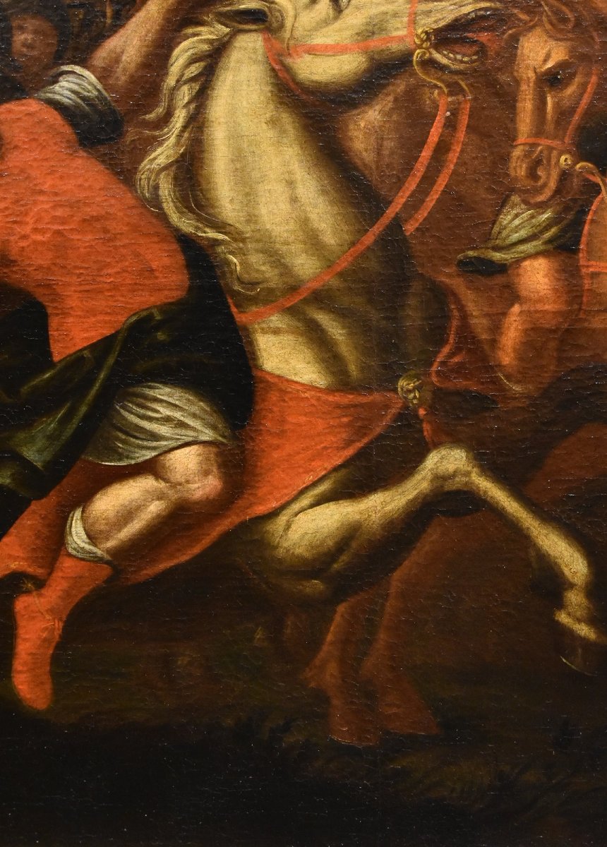 The Conversion Of Saint Paul On The Road To Damascus, Antonio Tempesta (florence 1555 – Rome 1630)-photo-3