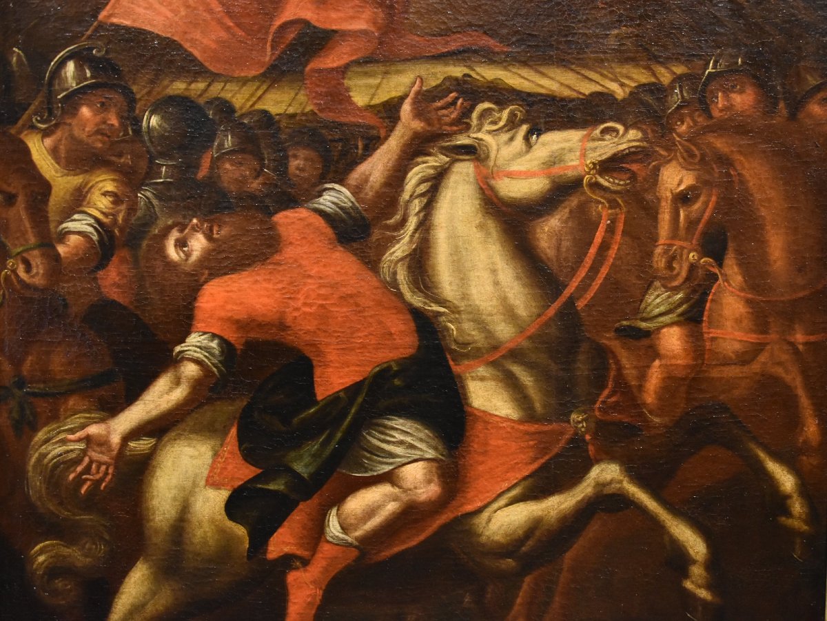 The Conversion Of Saint Paul On The Road To Damascus, Antonio Tempesta (florence 1555 – Rome 1630)-photo-4