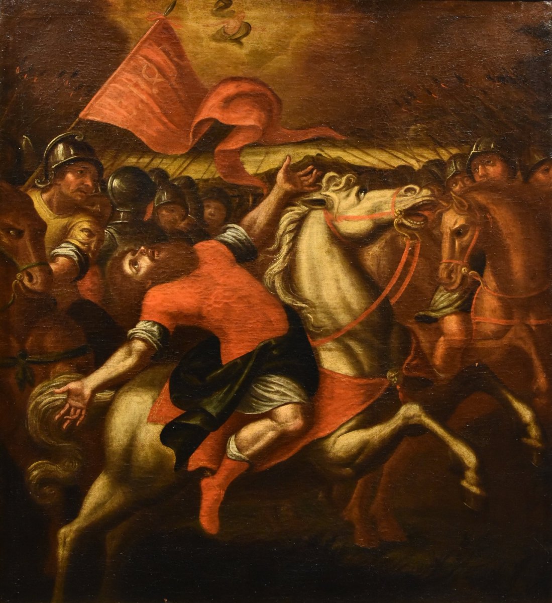 The Conversion Of Saint Paul On The Road To Damascus, Antonio Tempesta (florence 1555 – Rome 1630)