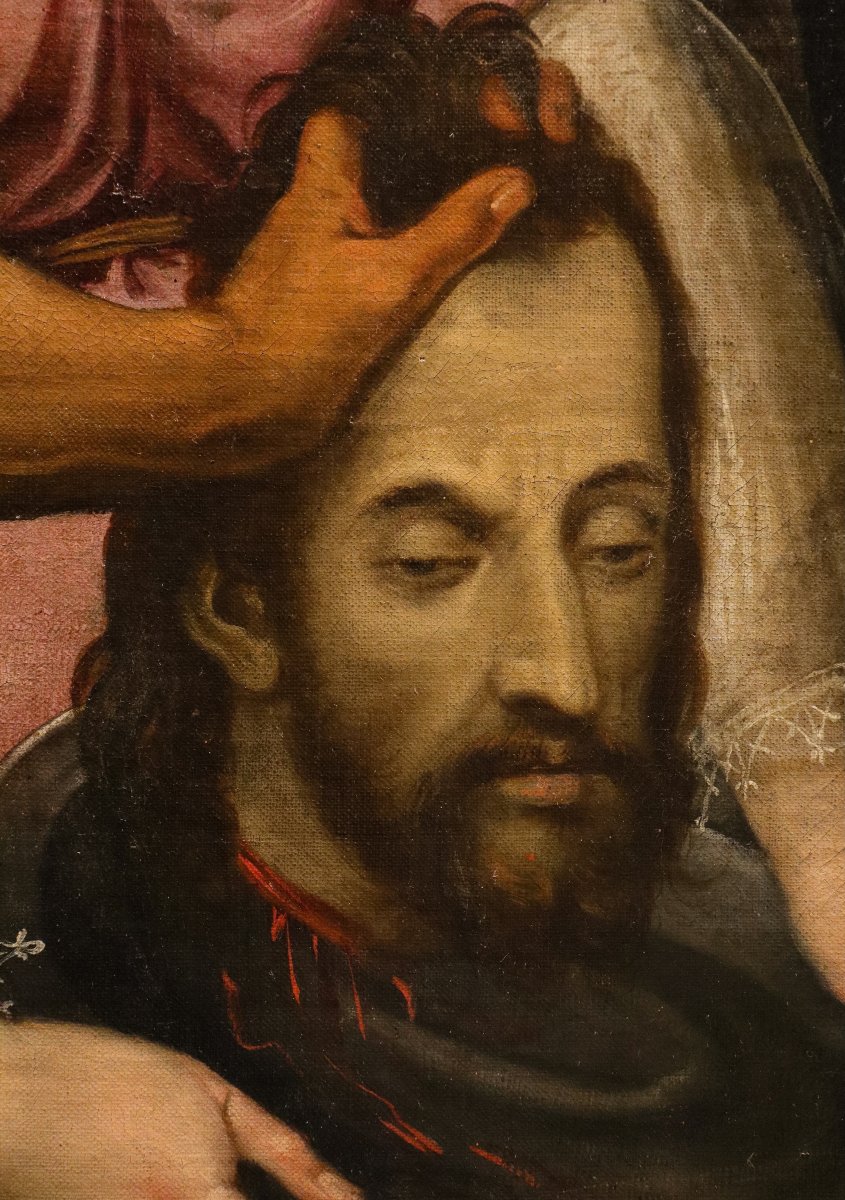 Bernardino Campi (Crémone, 1522 - 1591), Salomé avec la tête de Jean-Baptiste-photo-7