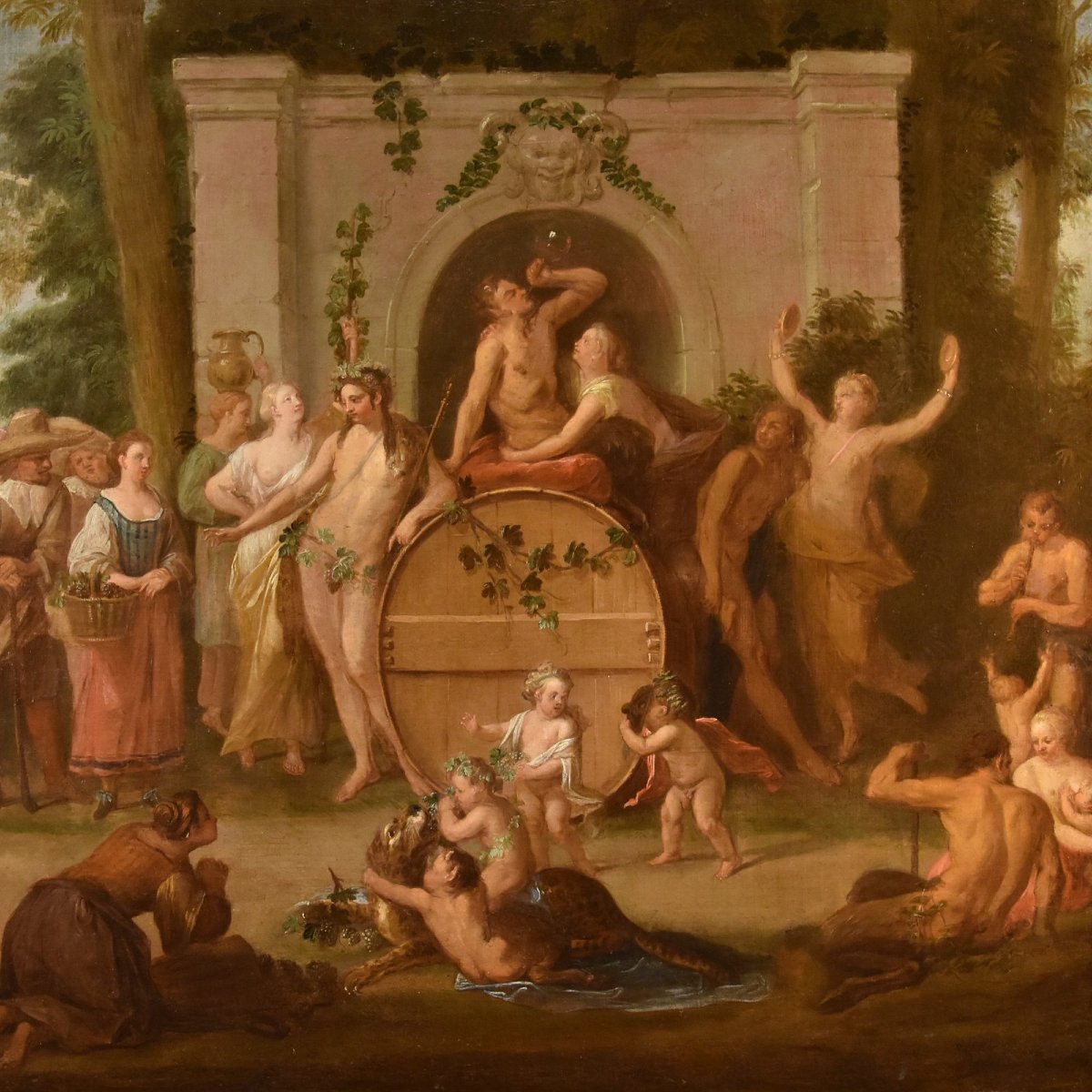 The Triumph Of Bacchus, Jean Jacques Spoede (antwerp 1680 – Paris 1757)-photo-3