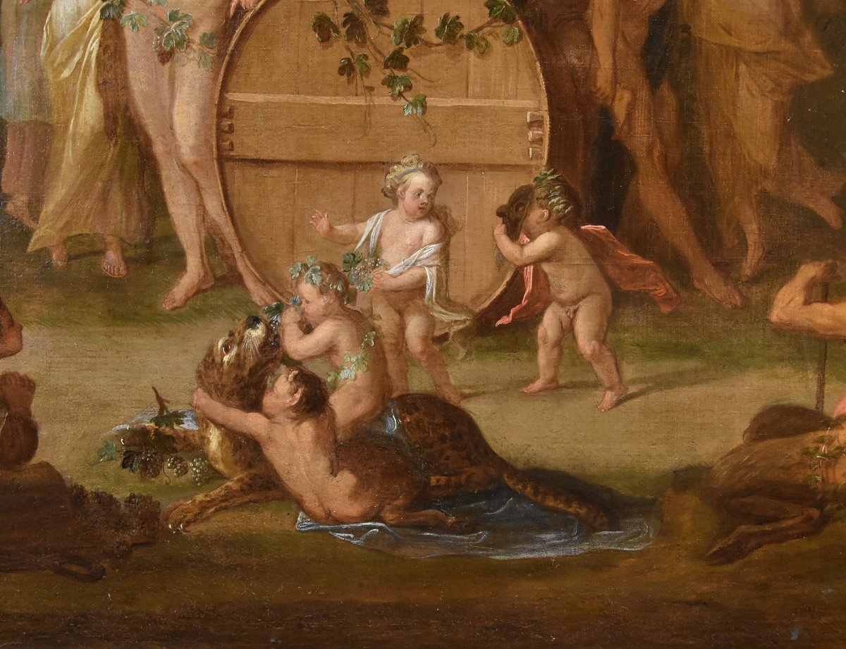 The Triumph Of Bacchus, Jean Jacques Spoede (antwerp 1680 – Paris 1757)-photo-1