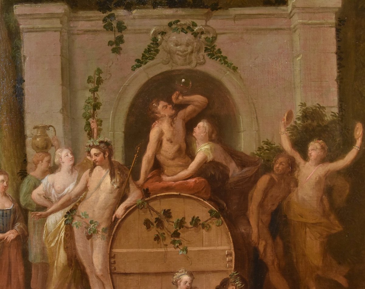 The Triumph Of Bacchus, Jean Jacques Spoede (antwerp 1680 – Paris 1757)-photo-2