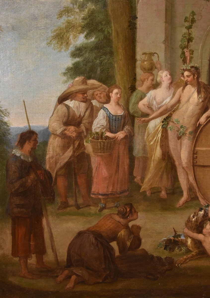 The Triumph Of Bacchus, Jean Jacques Spoede (antwerp 1680 – Paris 1757)-photo-3