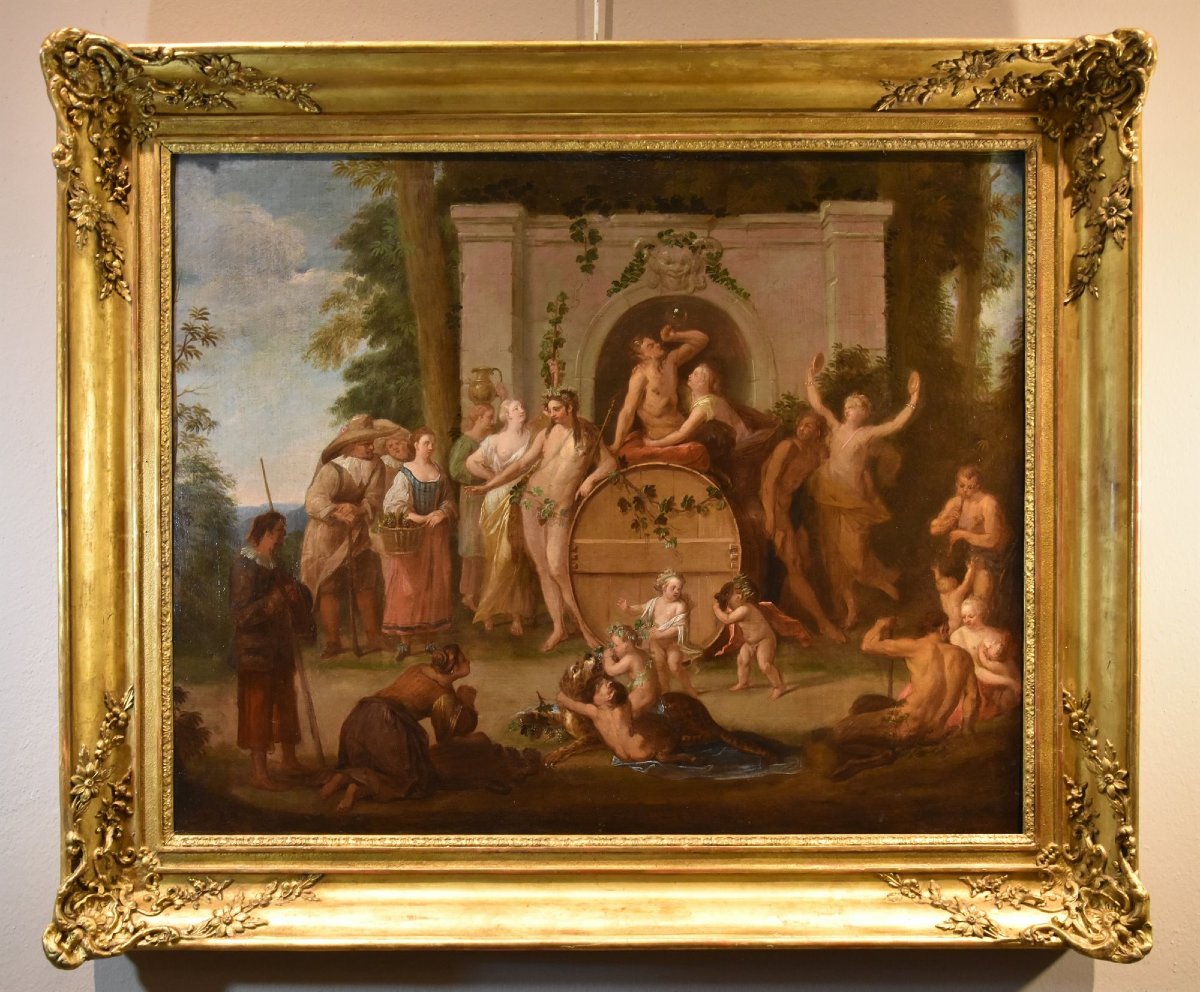 The Triumph Of Bacchus, Jean Jacques Spoede (antwerp 1680 – Paris 1757)