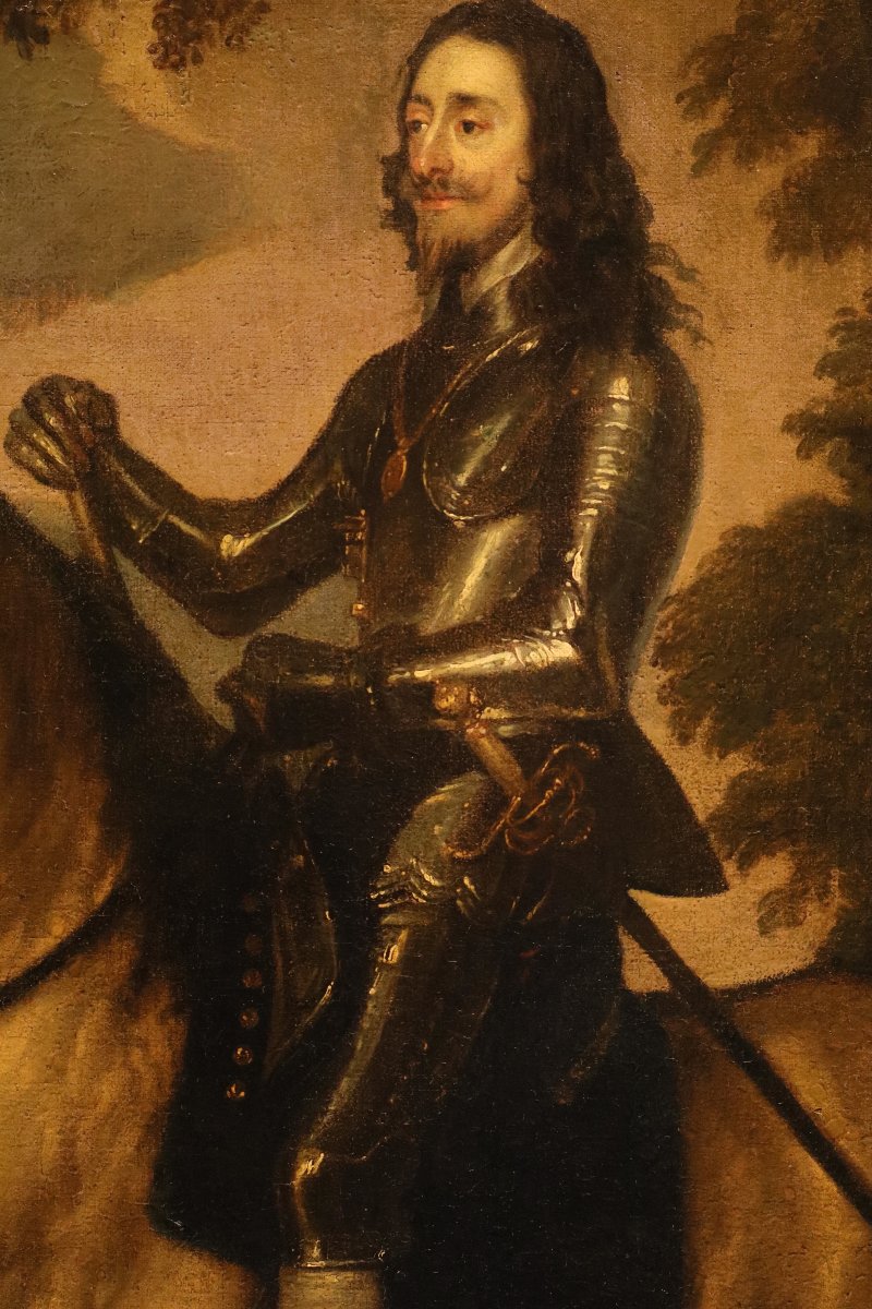 Portrait Of Charles I Of England, Anthony Van Dyck (antwerp 1599–london 1641), Follower-photo-1