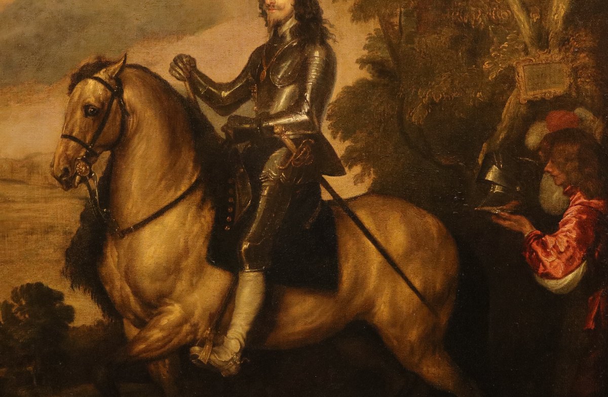 Portrait Of Charles I Of England, Anthony Van Dyck (antwerp 1599–london 1641), Follower-photo-6