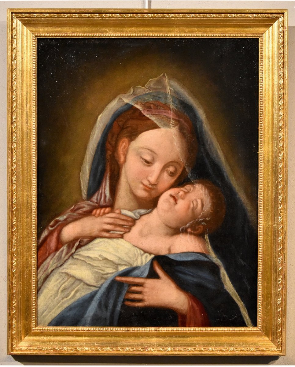 Madonna With The Sleeping Child, Giovan Battista Salvi "il Sassoferrato" (1609–1685), Follower-photo-2