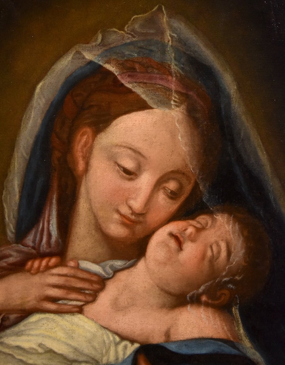 Madonna With The Sleeping Child, Giovan Battista Salvi "il Sassoferrato" (1609–1685), Follower-photo-3