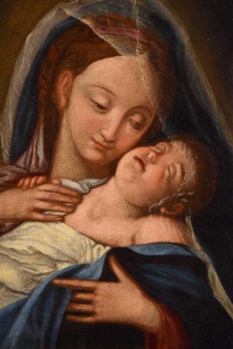 Madonna With The Sleeping Child, Giovan Battista Salvi "il Sassoferrato" (1609–1685), Follower-photo-4