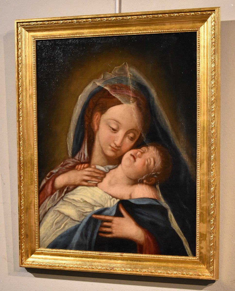 Madonna With The Sleeping Child, Giovan Battista Salvi "il Sassoferrato" (1609–1685), Follower-photo-4