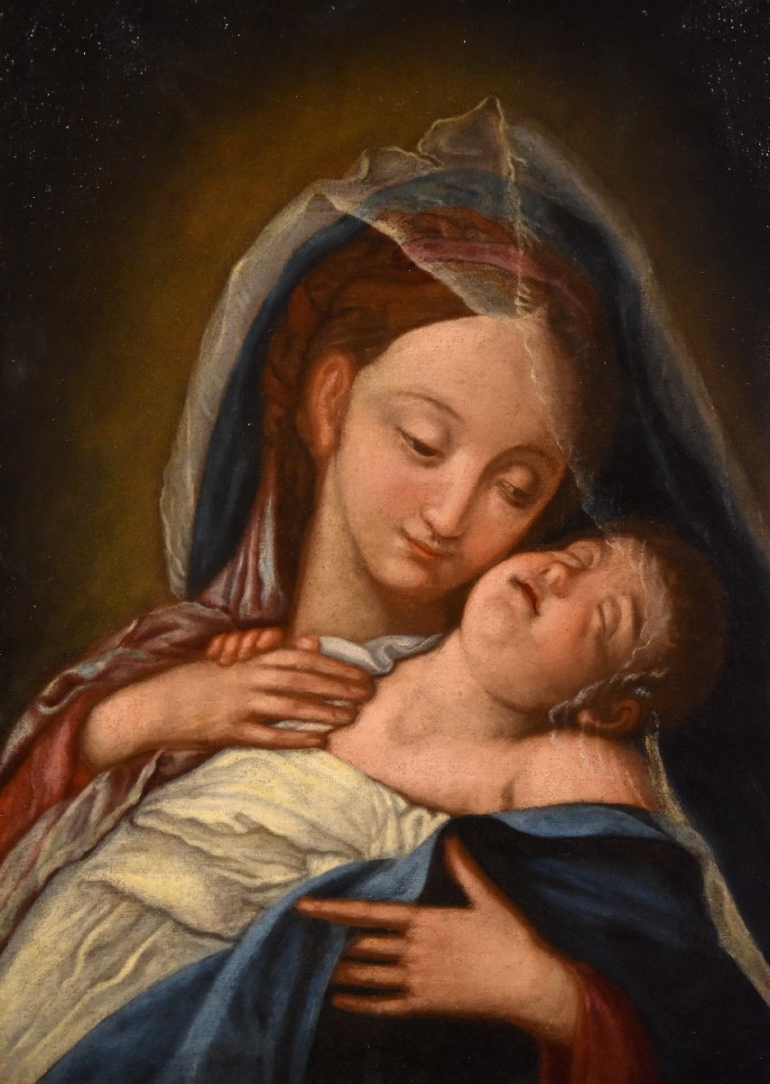 Madonna With The Sleeping Child, Giovan Battista Salvi "il Sassoferrato" (1609–1685), Follower-photo-5