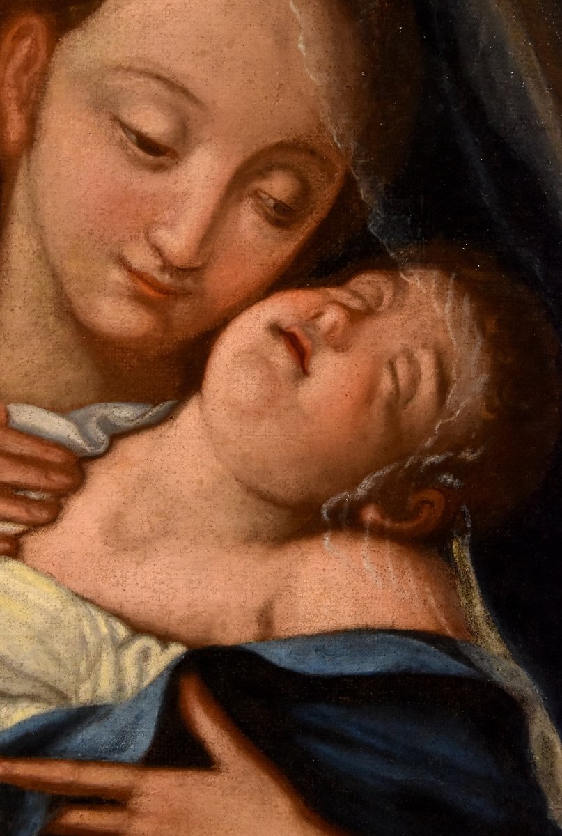 Madonna With The Sleeping Child, Giovan Battista Salvi "il Sassoferrato" (1609–1685), Follower-photo-6