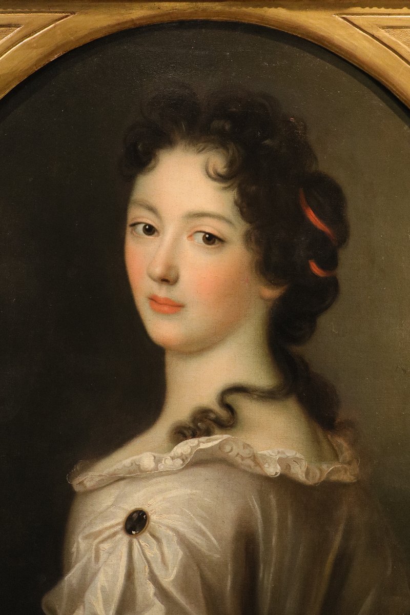 Nicolas Fouché (troyes, 1653 – Paris, 1733), Portrait Of Marie Thérèse De Bourbon-photo-2