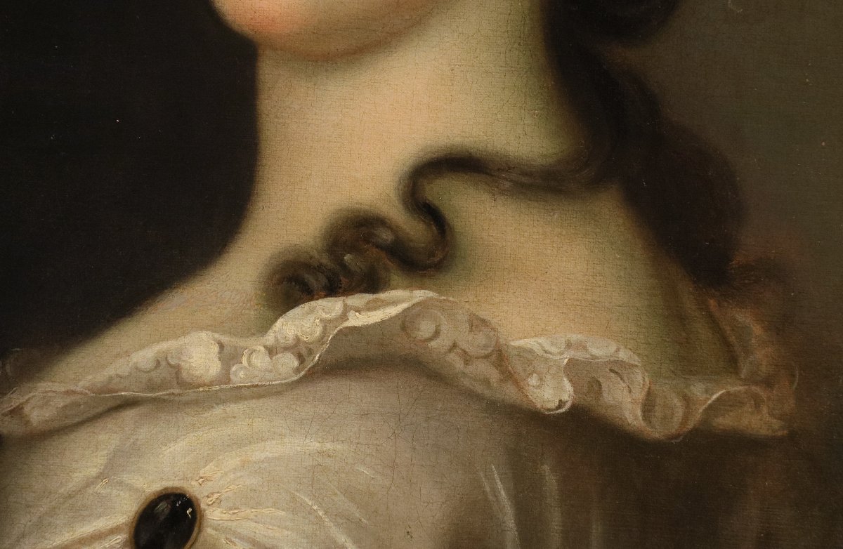 Nicolas Fouché (troyes, 1653 – Paris, 1733), Portrait Of Marie Thérèse De Bourbon-photo-4