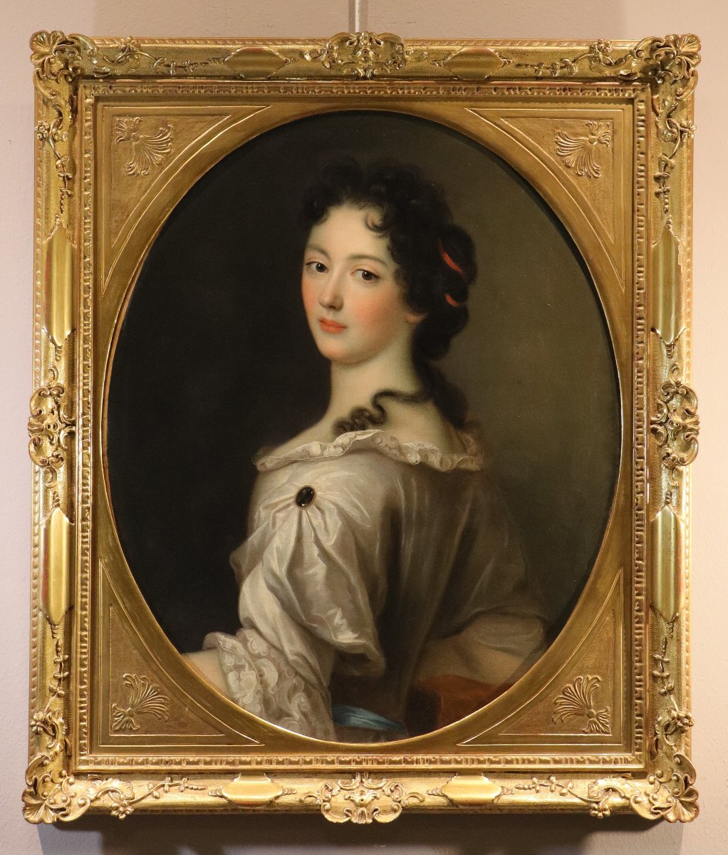 Nicolas Fouché (troyes, 1653 – Paris, 1733), Portrait Of Marie Thérèse De Bourbon