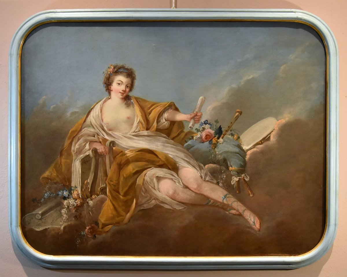 Allegory Of Music, Pierre Charles Trémolières (cholet, 1703 – Paris, 1739)-photo-2