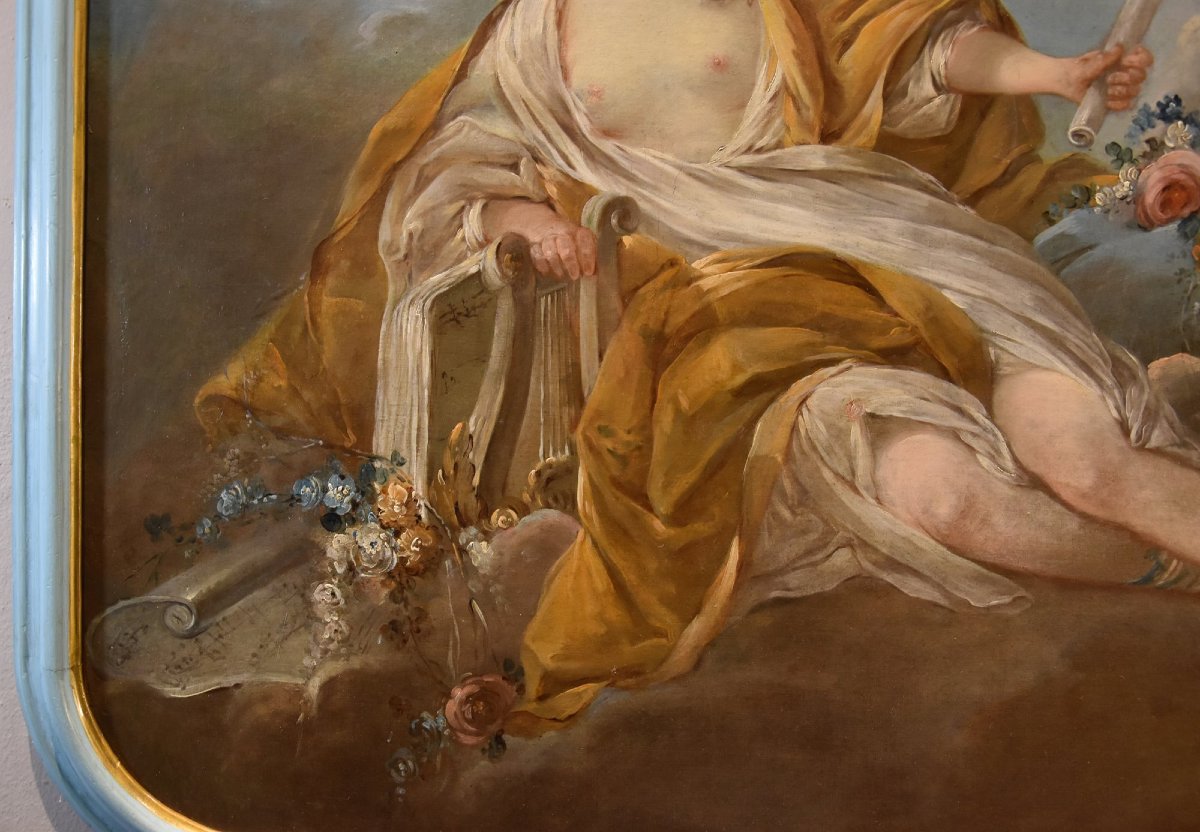 Allegory Of Music, Pierre Charles Trémolières (cholet, 1703 – Paris, 1739)-photo-7