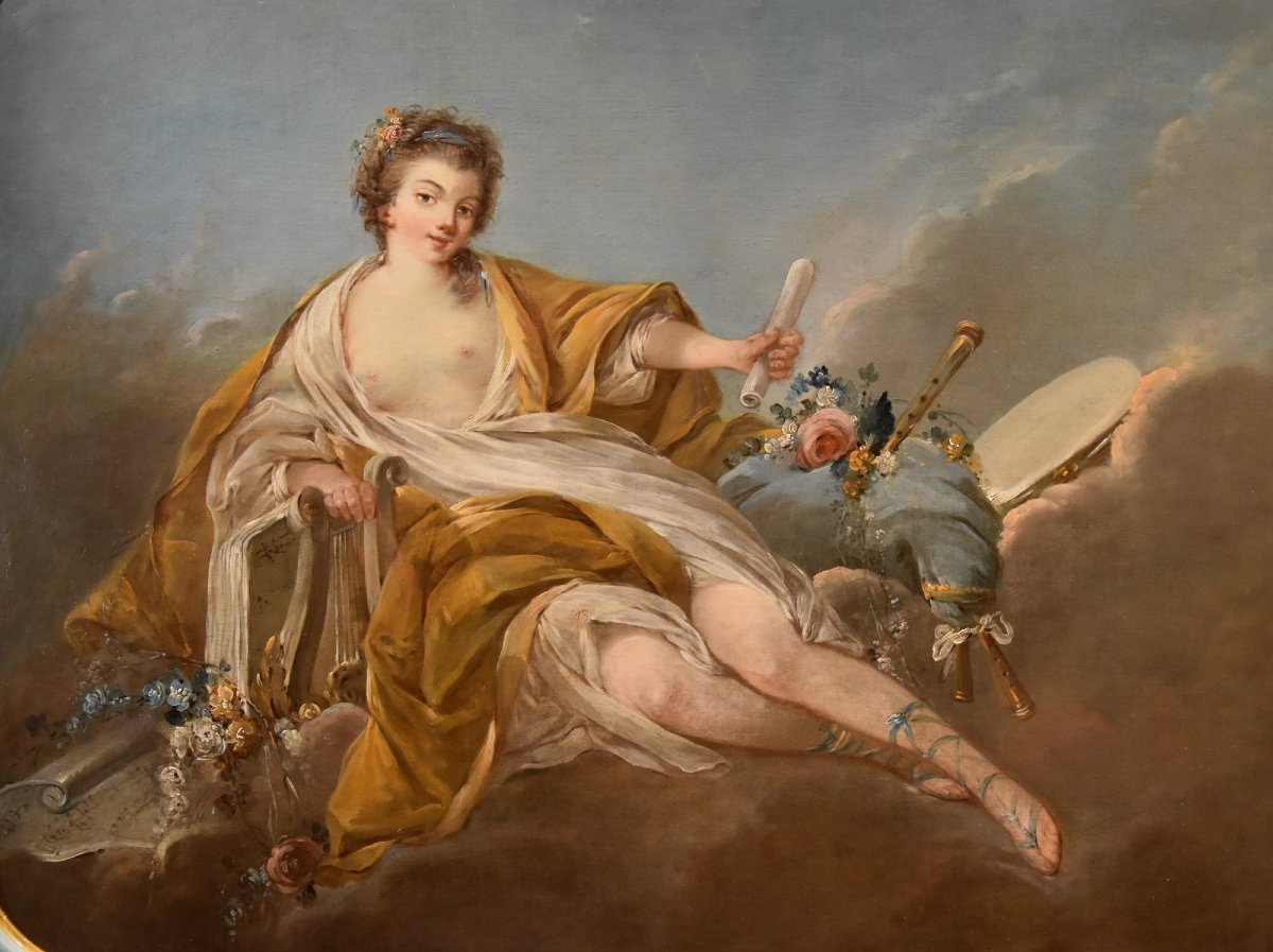 Allegory Of Music, Pierre Charles Trémolières (cholet, 1703 – Paris, 1739)