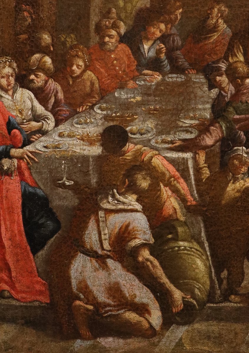 Les Noces de Cana, Paolo Caliari, dit le Véronèse (Vérone, 1528 – Venise, 1588) Suiveur-photo-1