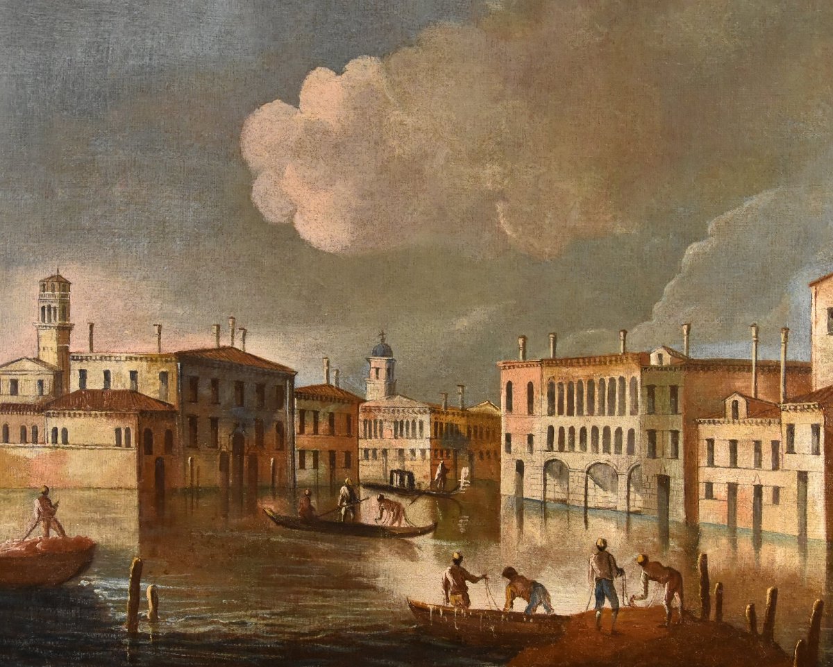 Francesco Tironi (Venise, vers 1745 - 1797), Vue de Venise avec l'entrée de Cannaregio-photo-3