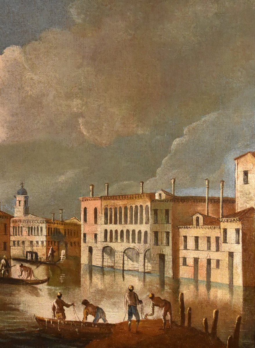 Francesco Tironi (Venise, vers 1745 - 1797), Vue de Venise avec l'entrée de Cannaregio-photo-4