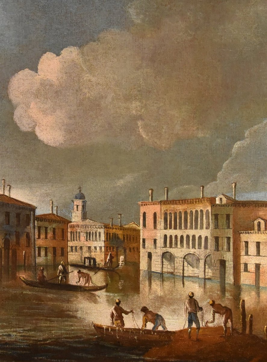 Francesco Tironi (Venise, vers 1745 - 1797), Vue de Venise avec l'entrée de Cannaregio-photo-1